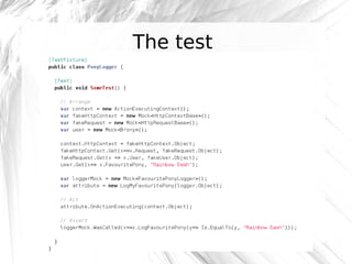 The test

@robashton

 