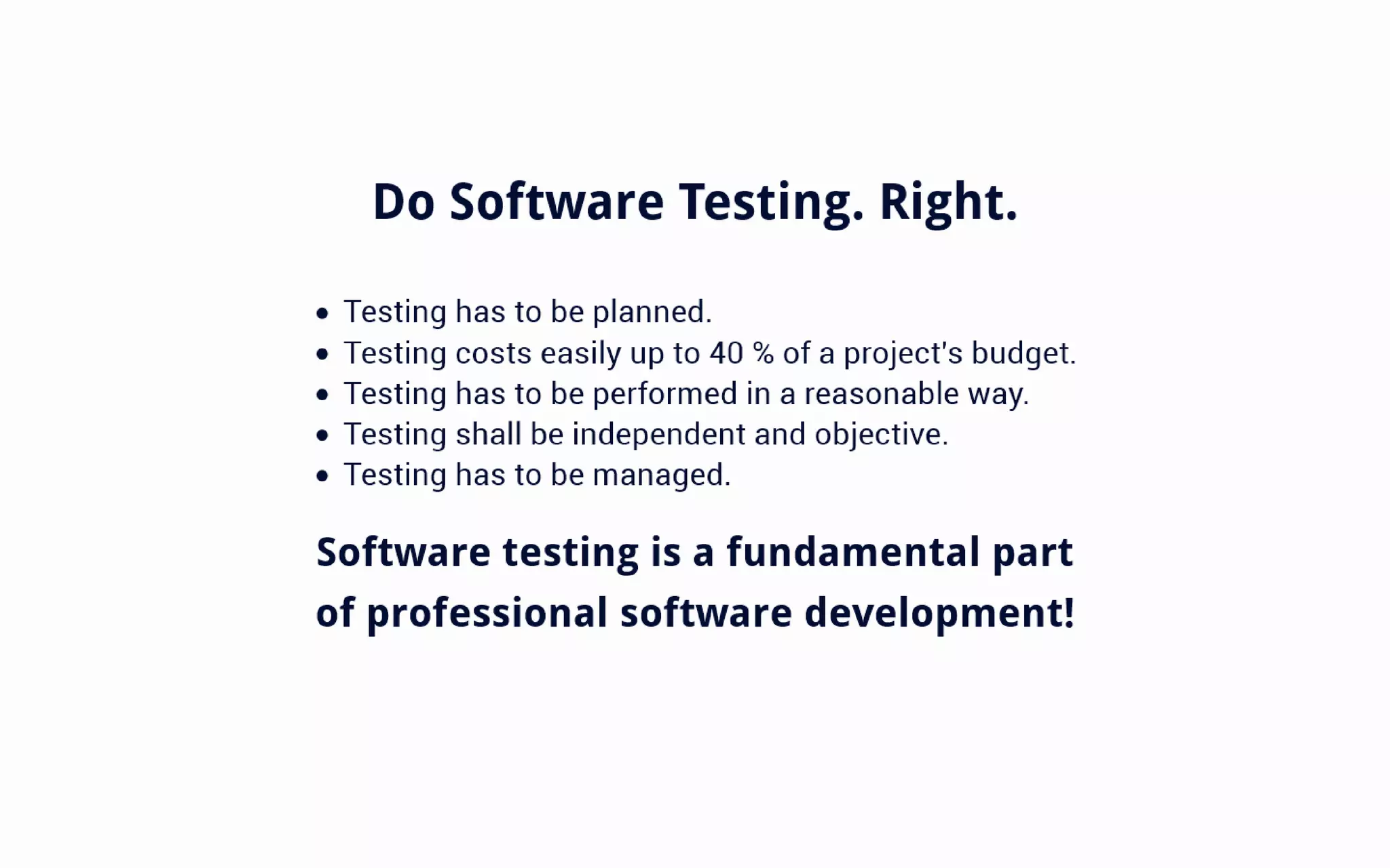 An Introduction to Software Testing