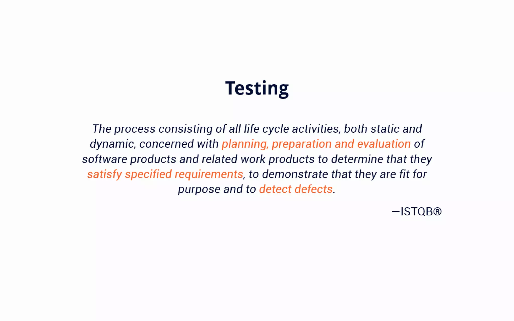 An Introduction to Software Testing