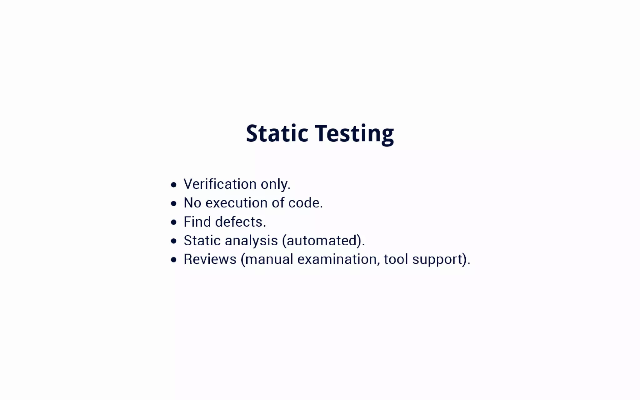 An Introduction to Software Testing
