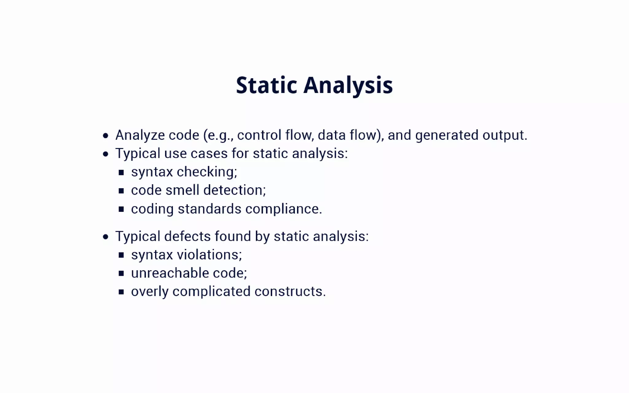 An Introduction to Software Testing