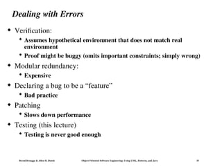 Comprehensive Guide to Software Testing Using UML, Patterns, and Java | PPT