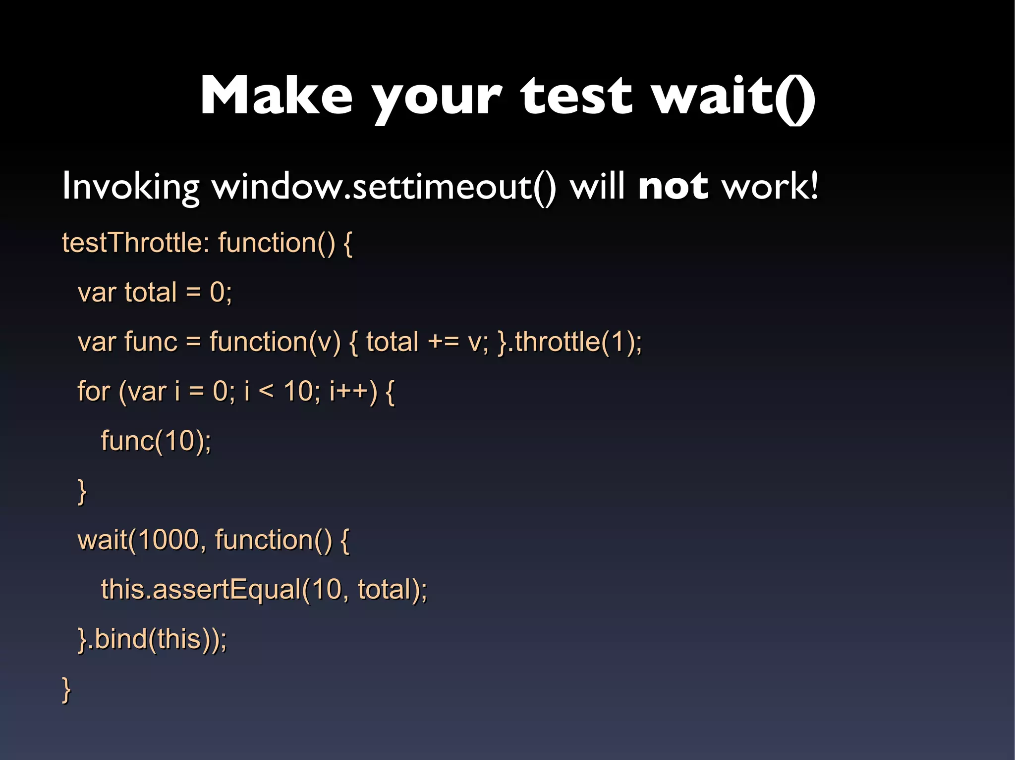 Three ways of testing GWT  – java code translated to javascript 