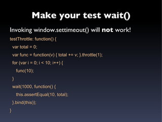 Three ways of testing GWT  – java code translated to javascript 