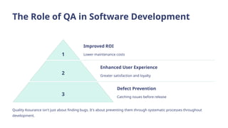 Testing-and-Quality-Assurance-in-Software-Development | PPTX