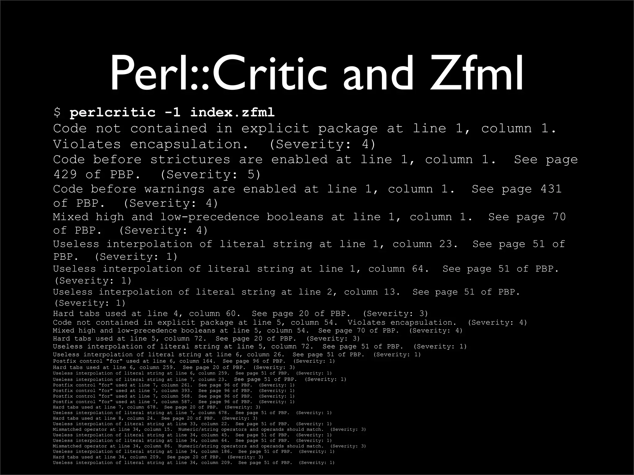 Testing Code and Assuring Quality