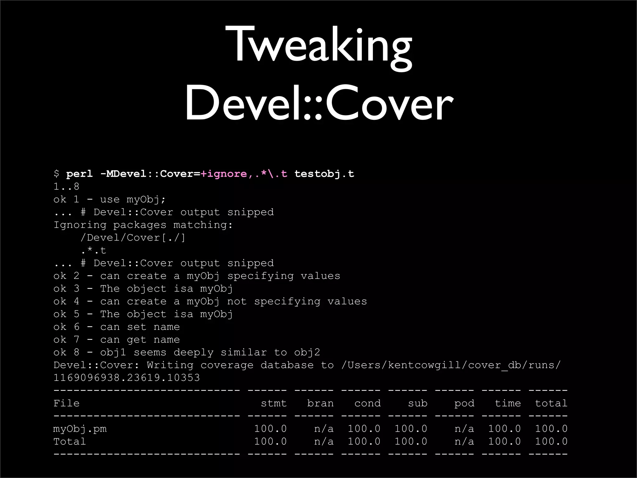 Testing Code and Assuring Quality