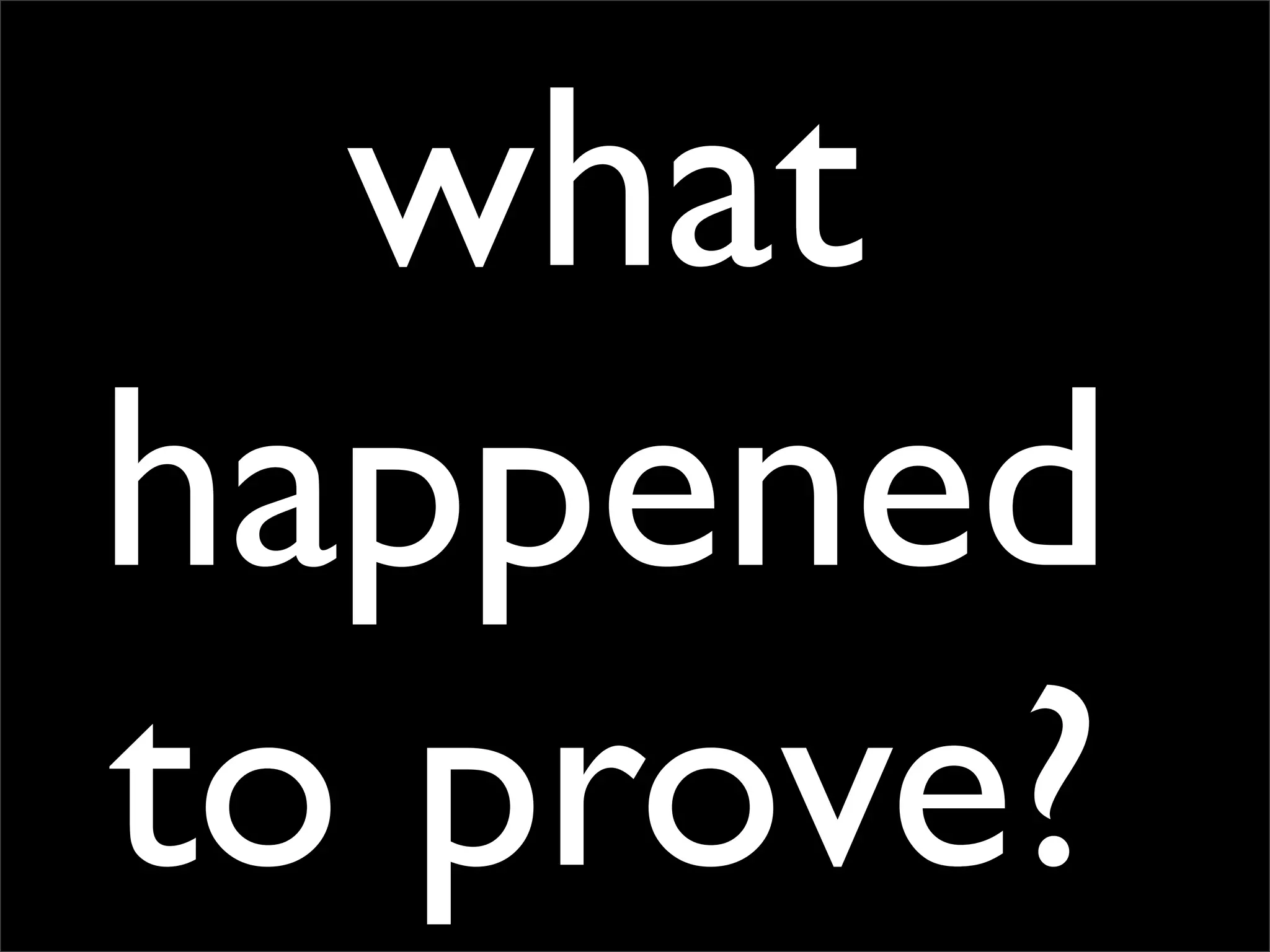 Testing Code and Assuring Quality