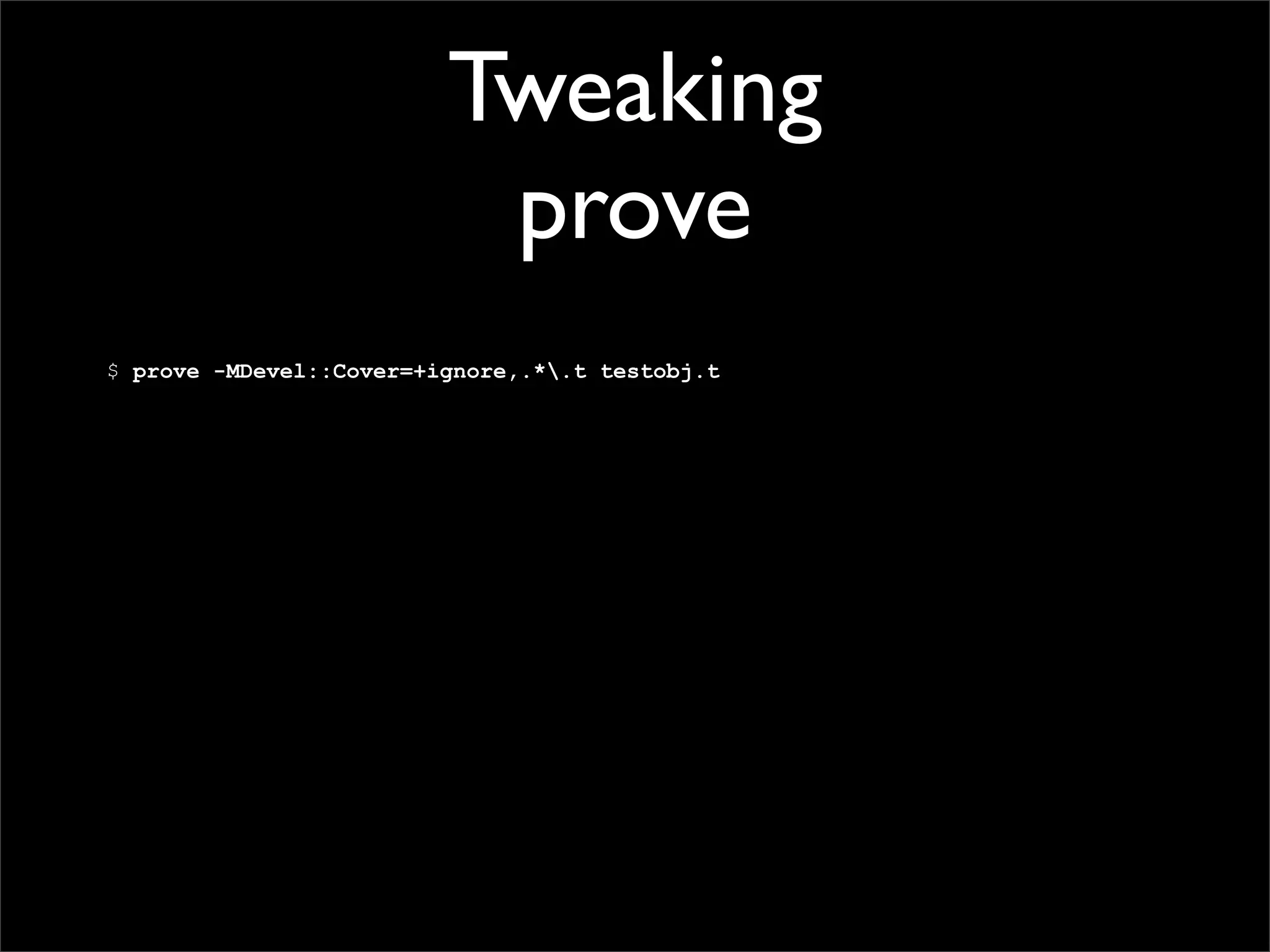 Testing Code and Assuring Quality