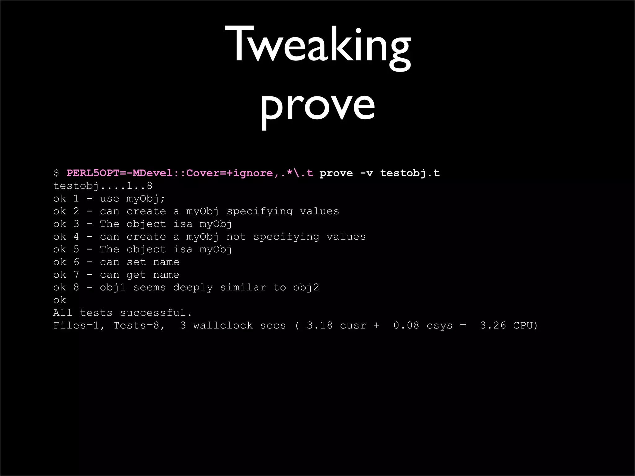 Testing Code and Assuring Quality