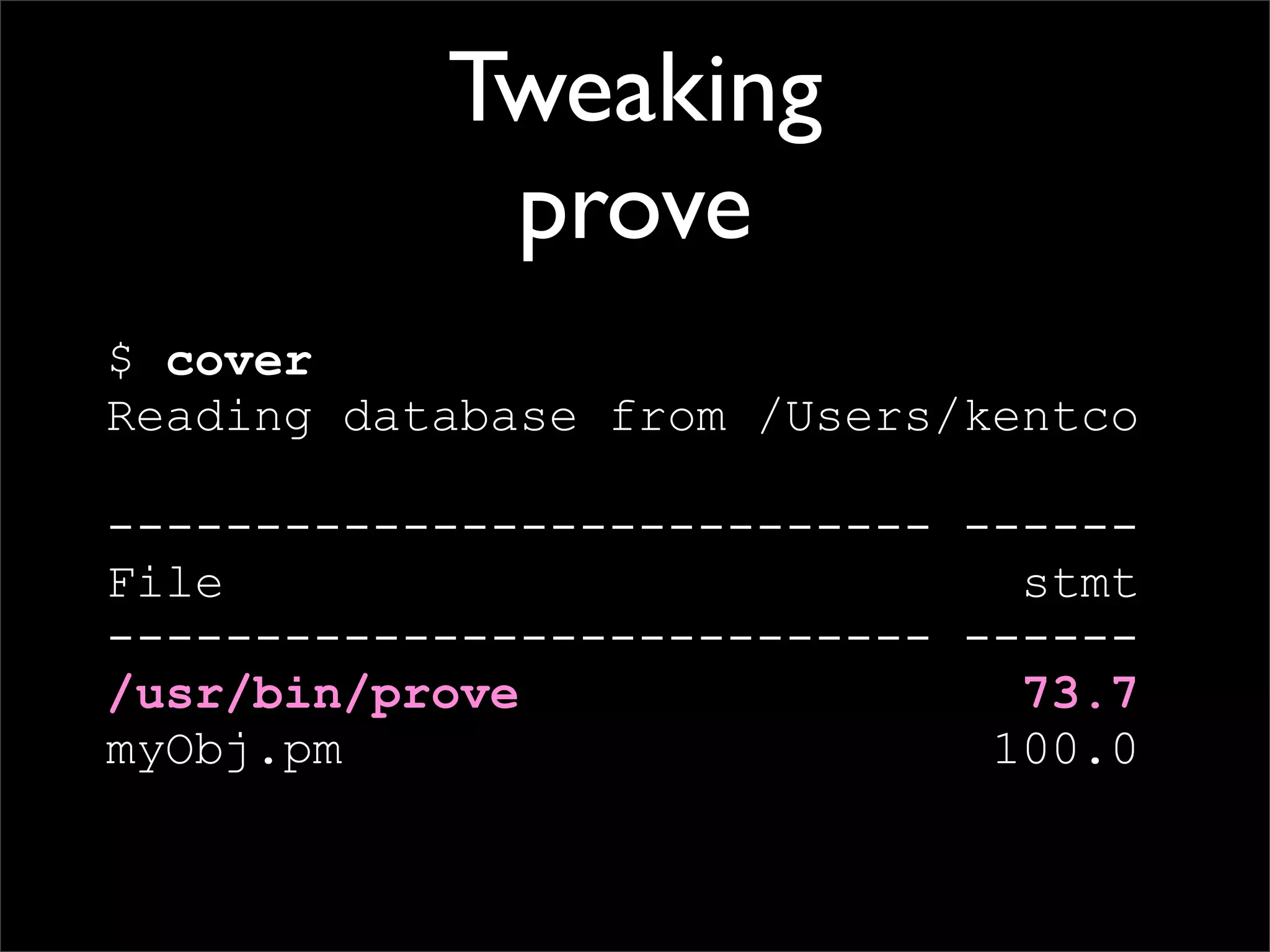Testing Code and Assuring Quality