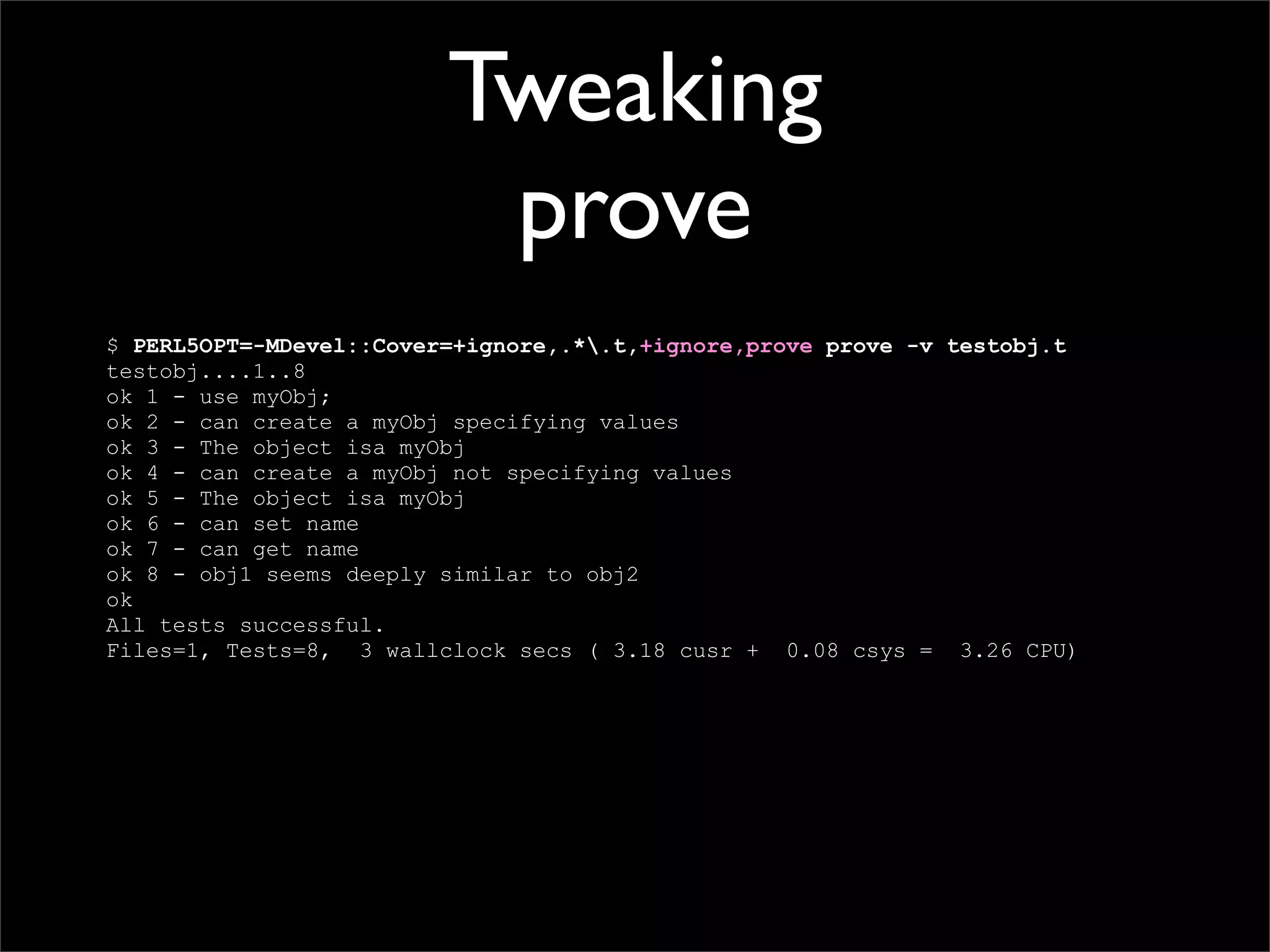 Testing Code and Assuring Quality