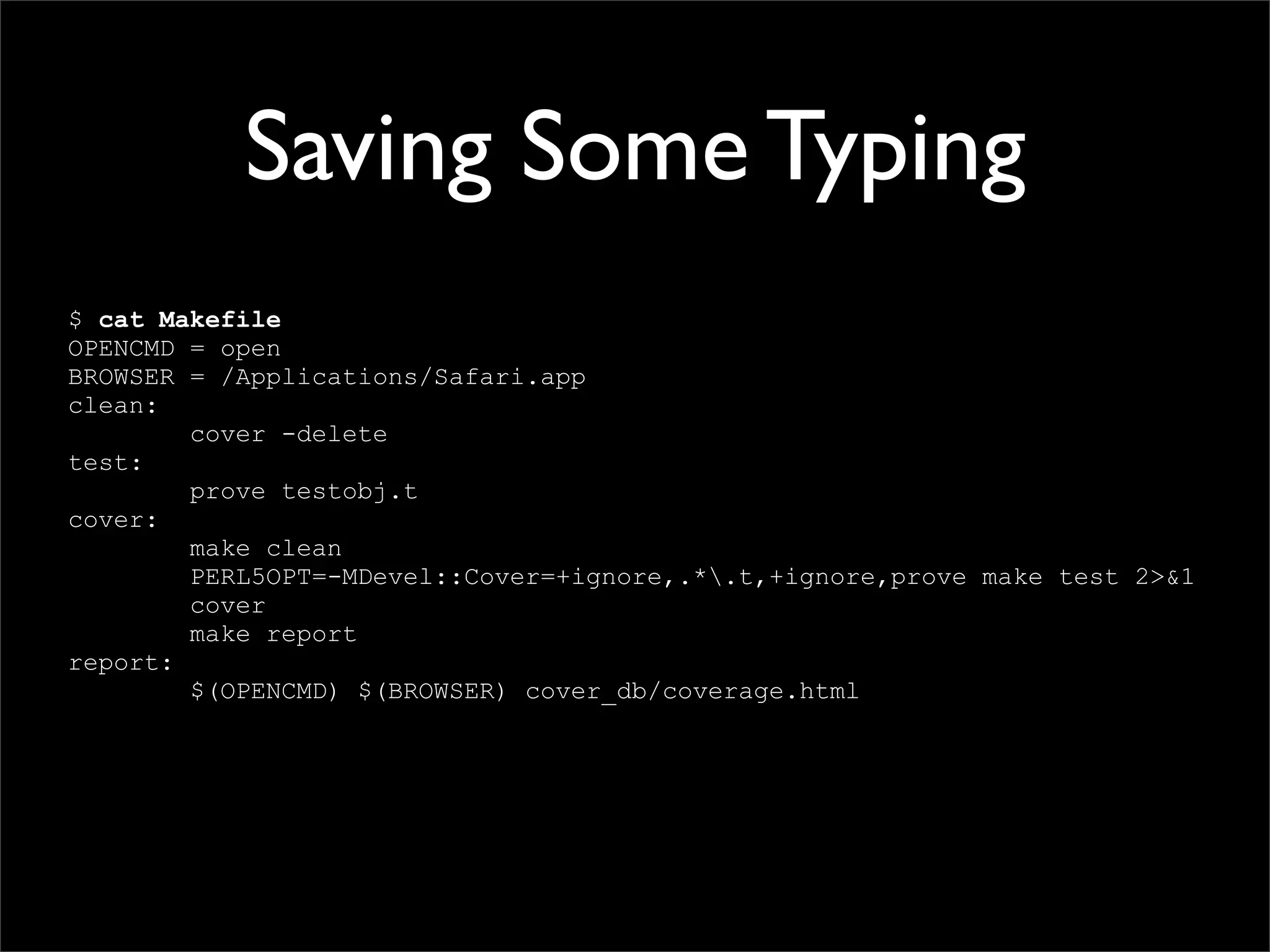 Testing Code and Assuring Quality