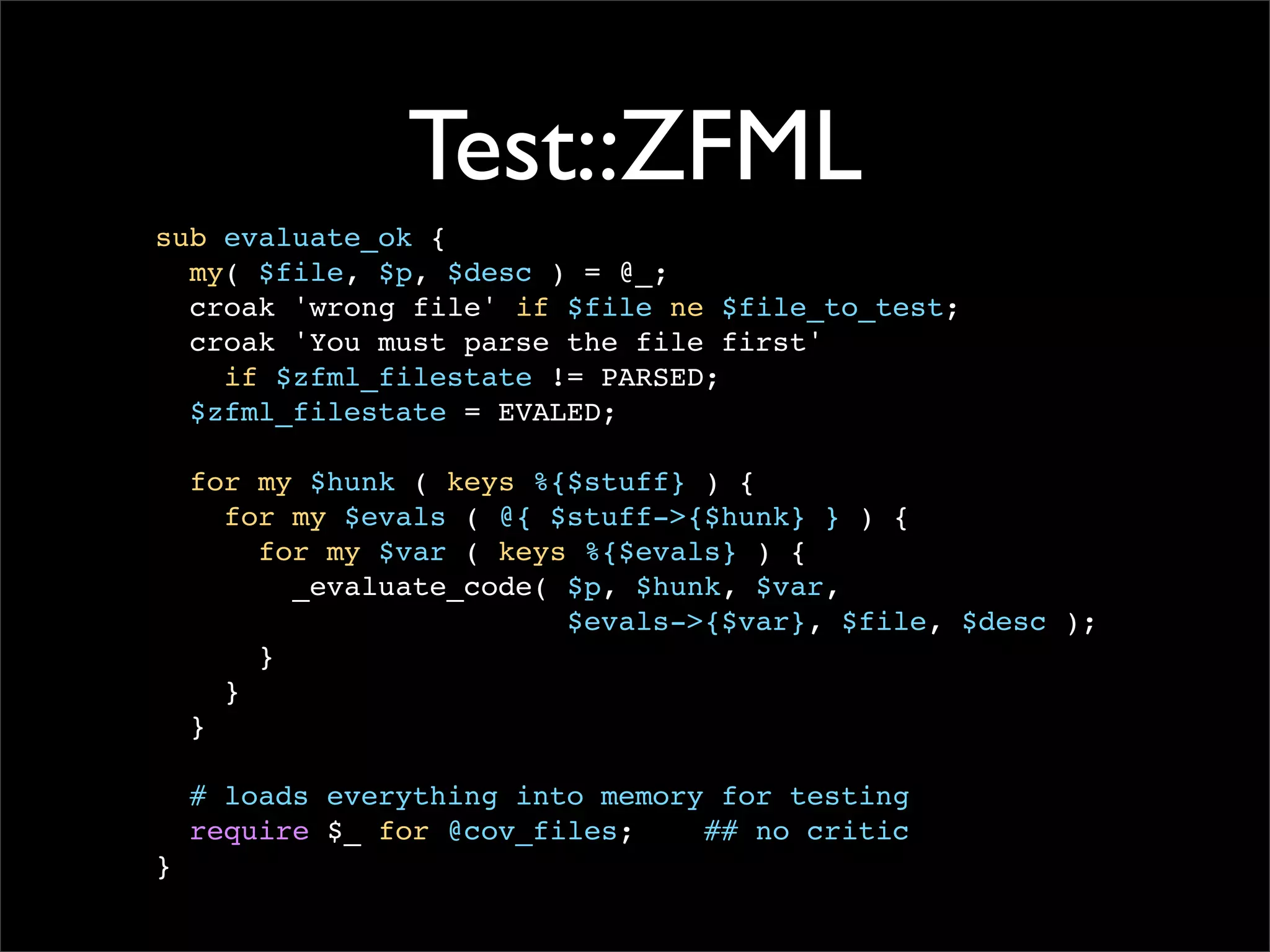 Testing Code and Assuring Quality