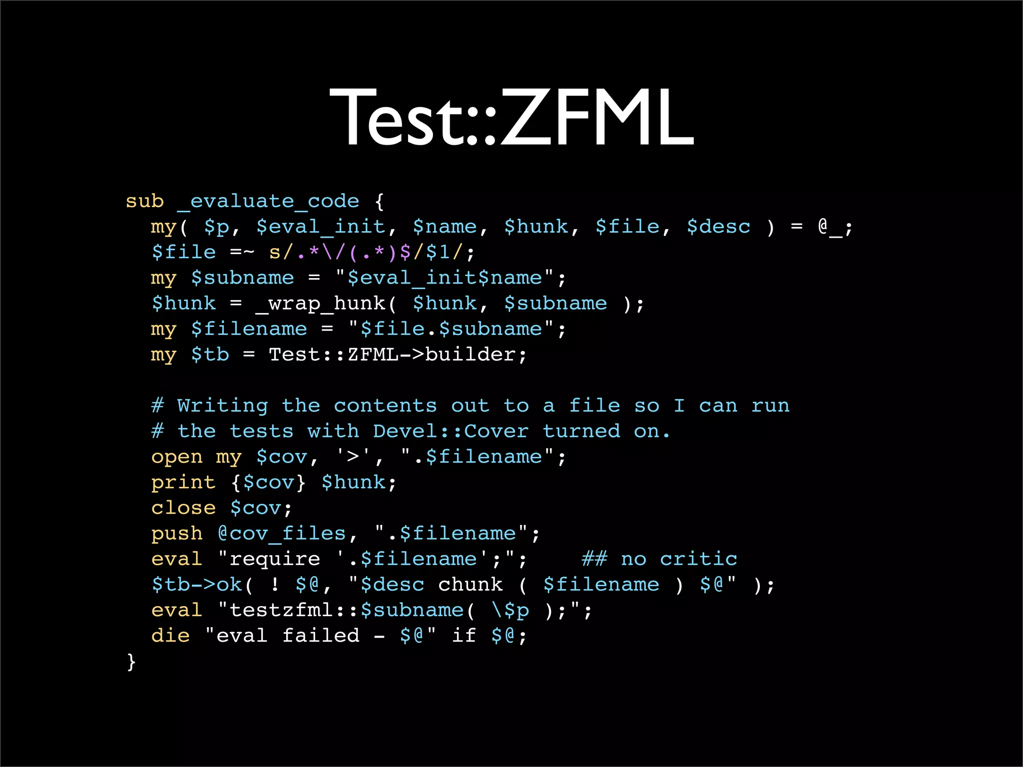 Testing Code and Assuring Quality