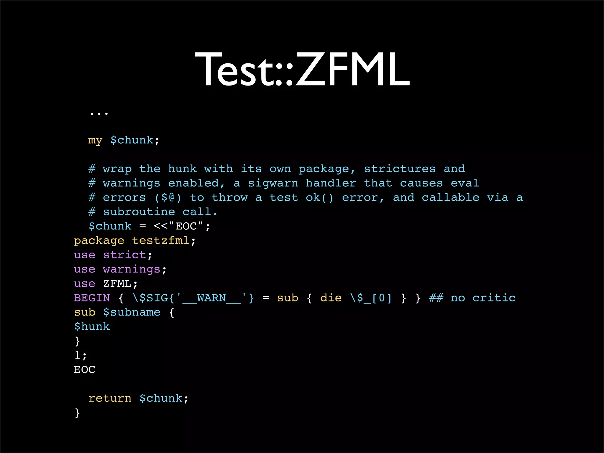 Testing Code and Assuring Quality
