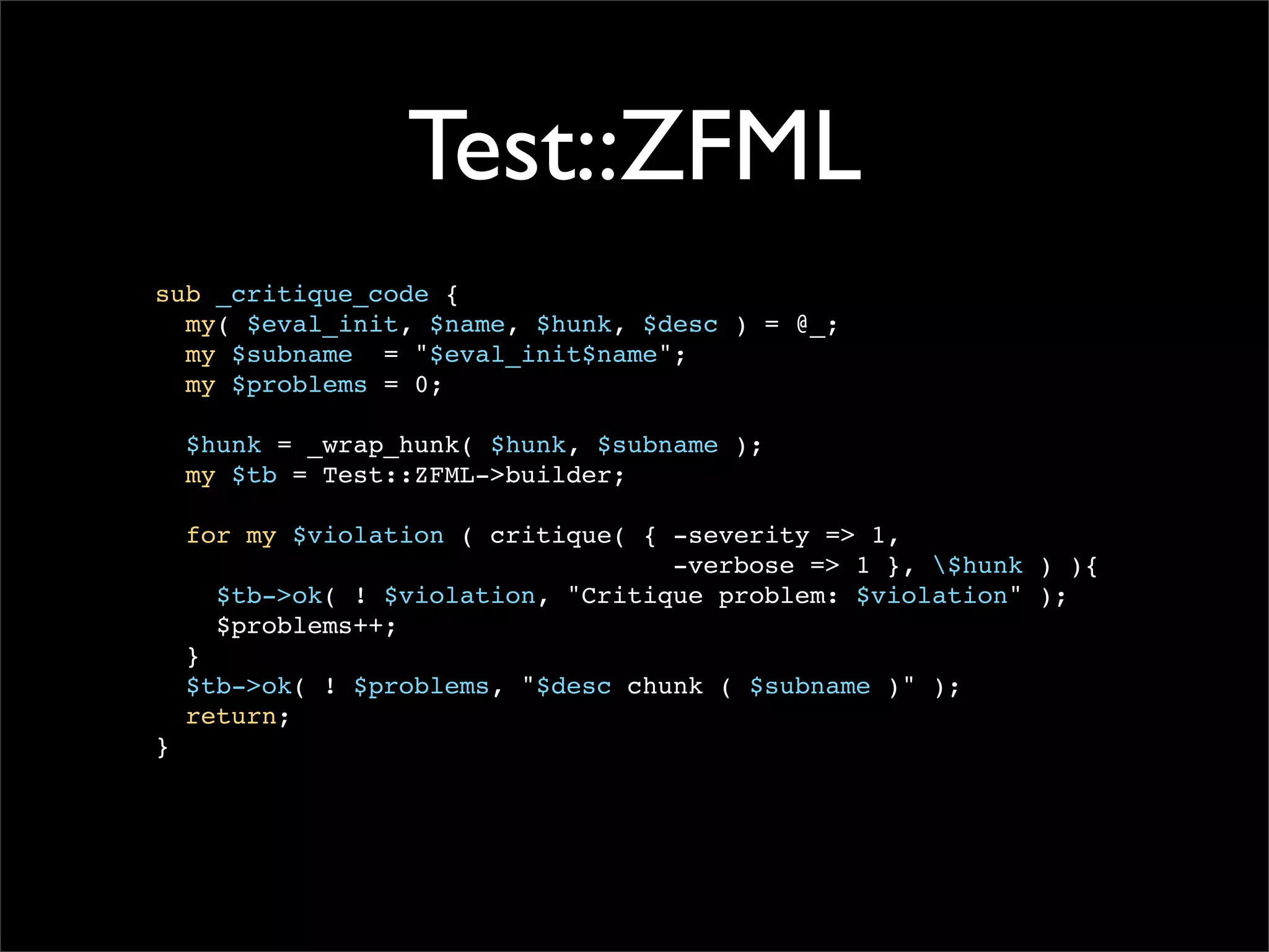 Testing Code and Assuring Quality