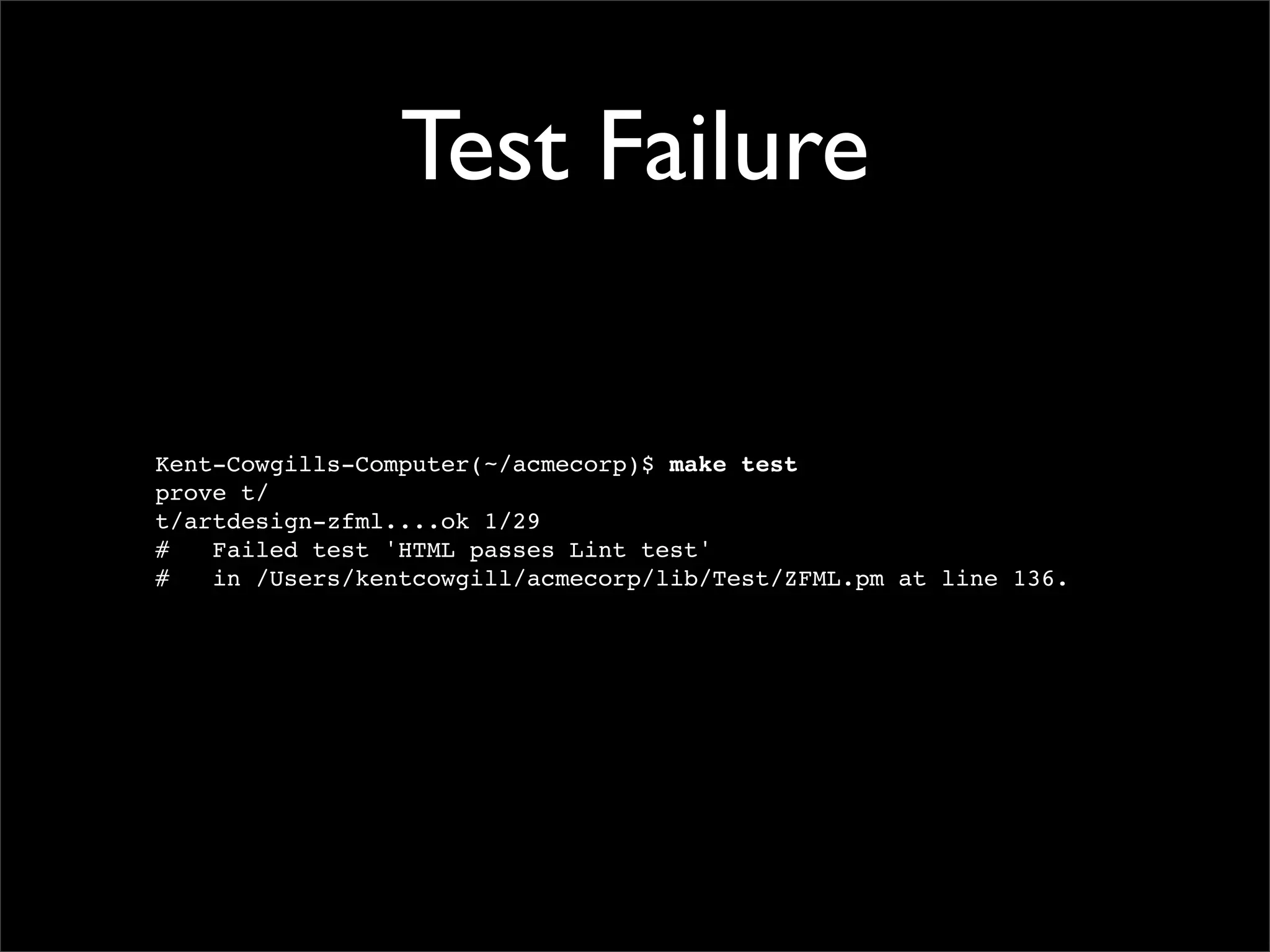 Testing Code and Assuring Quality