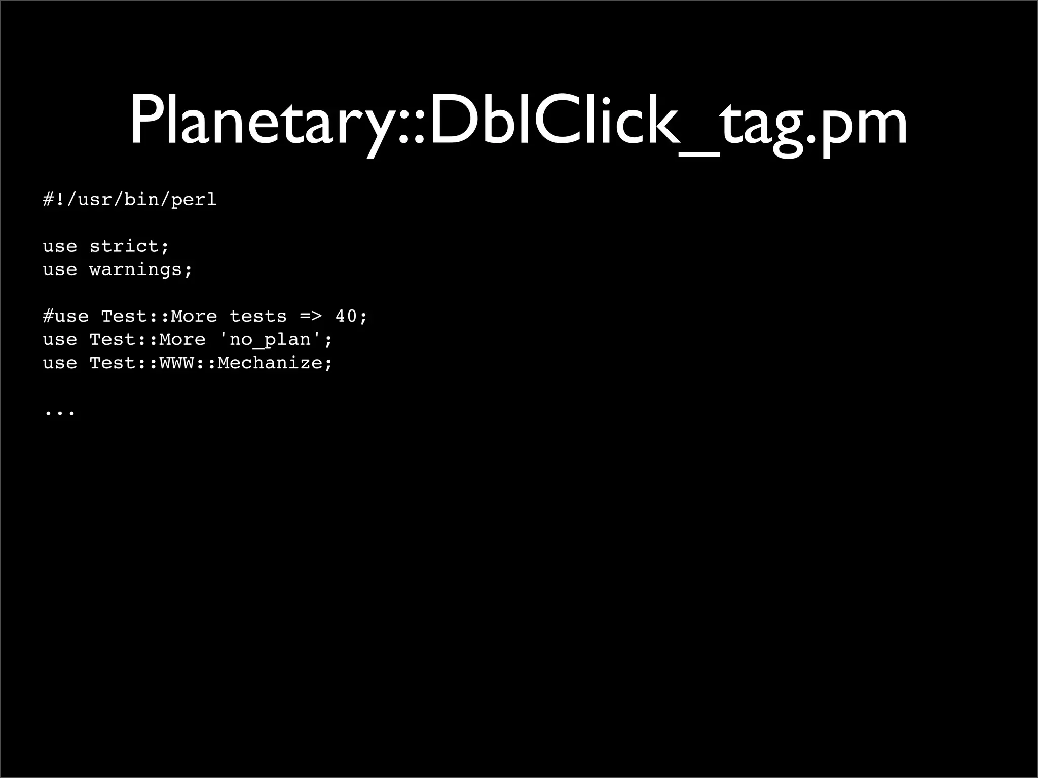 Testing Code and Assuring Quality