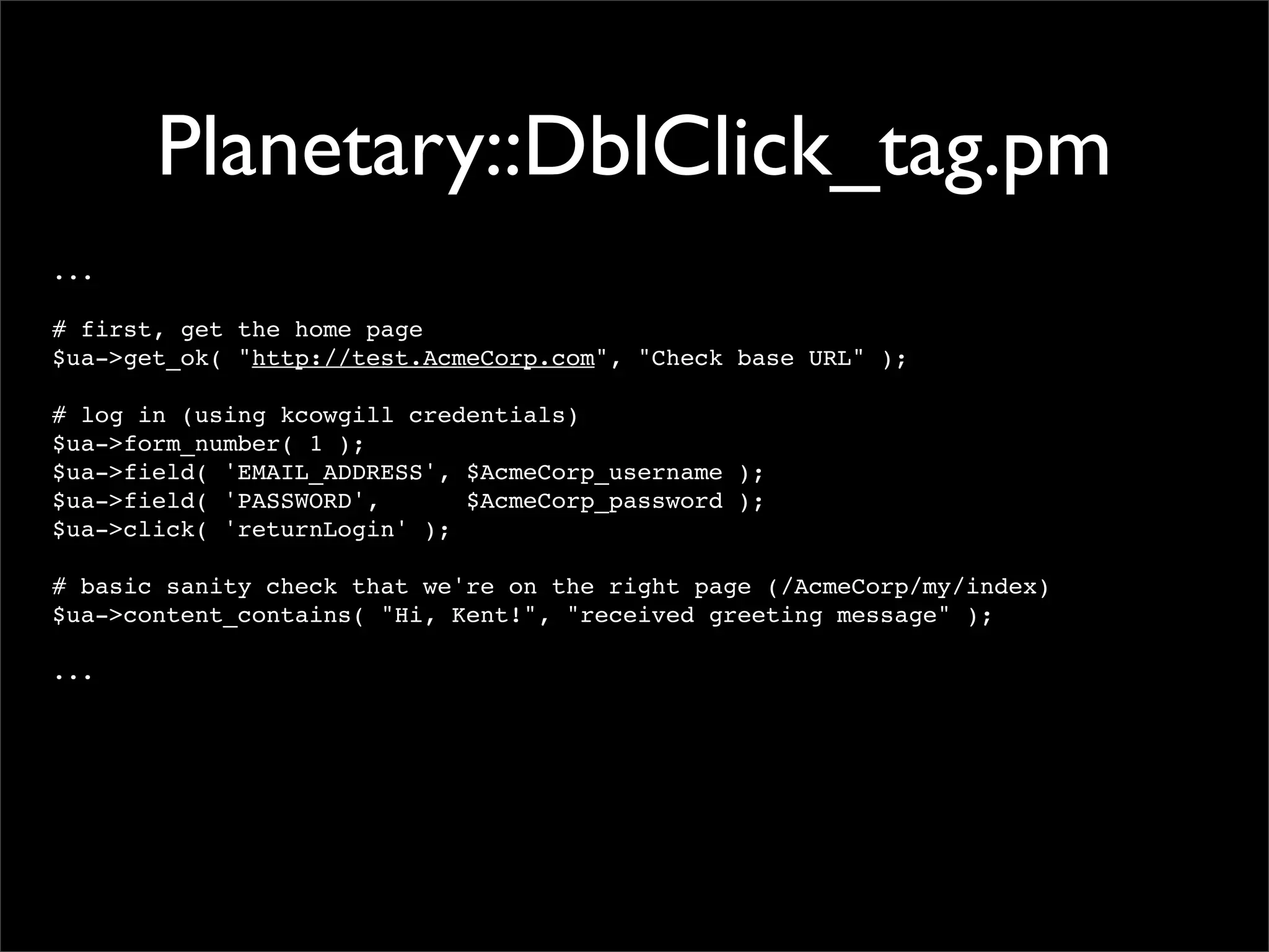 Testing Code and Assuring Quality