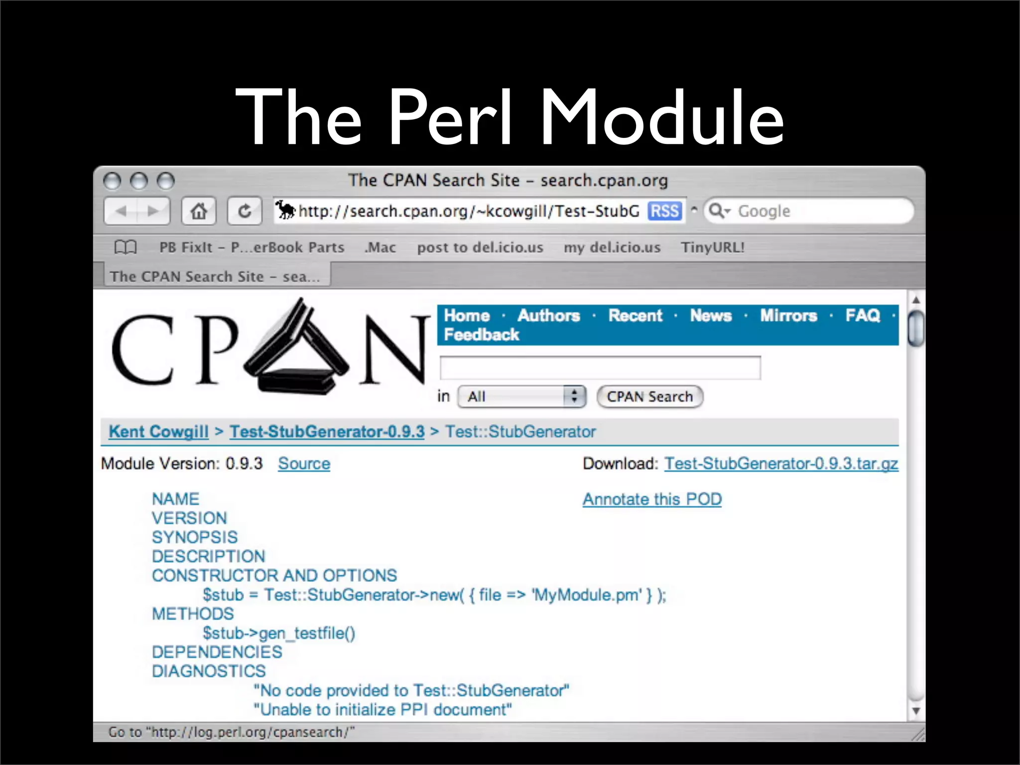 Testing Code and Assuring Quality