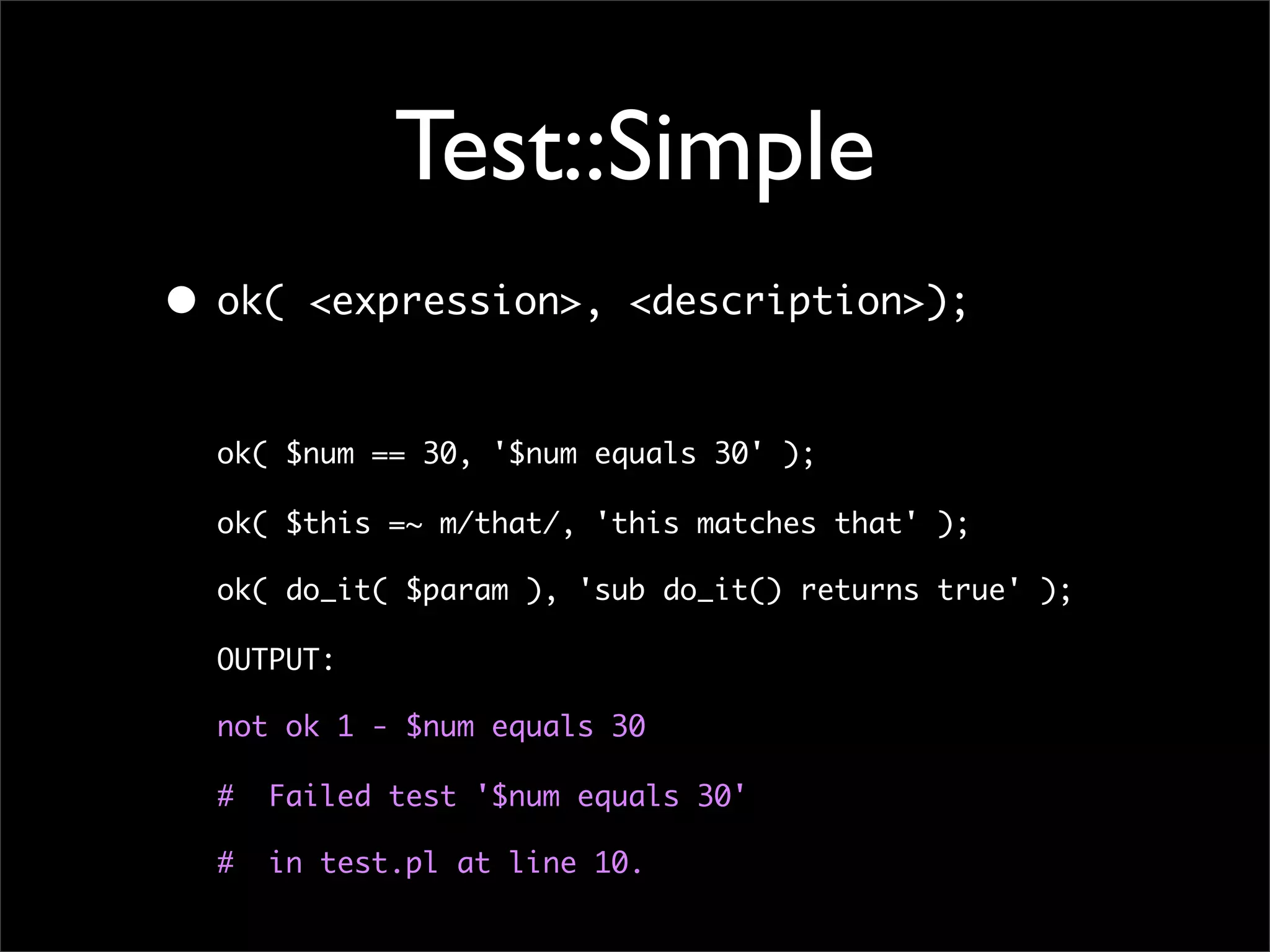 Testing Code and Assuring Quality