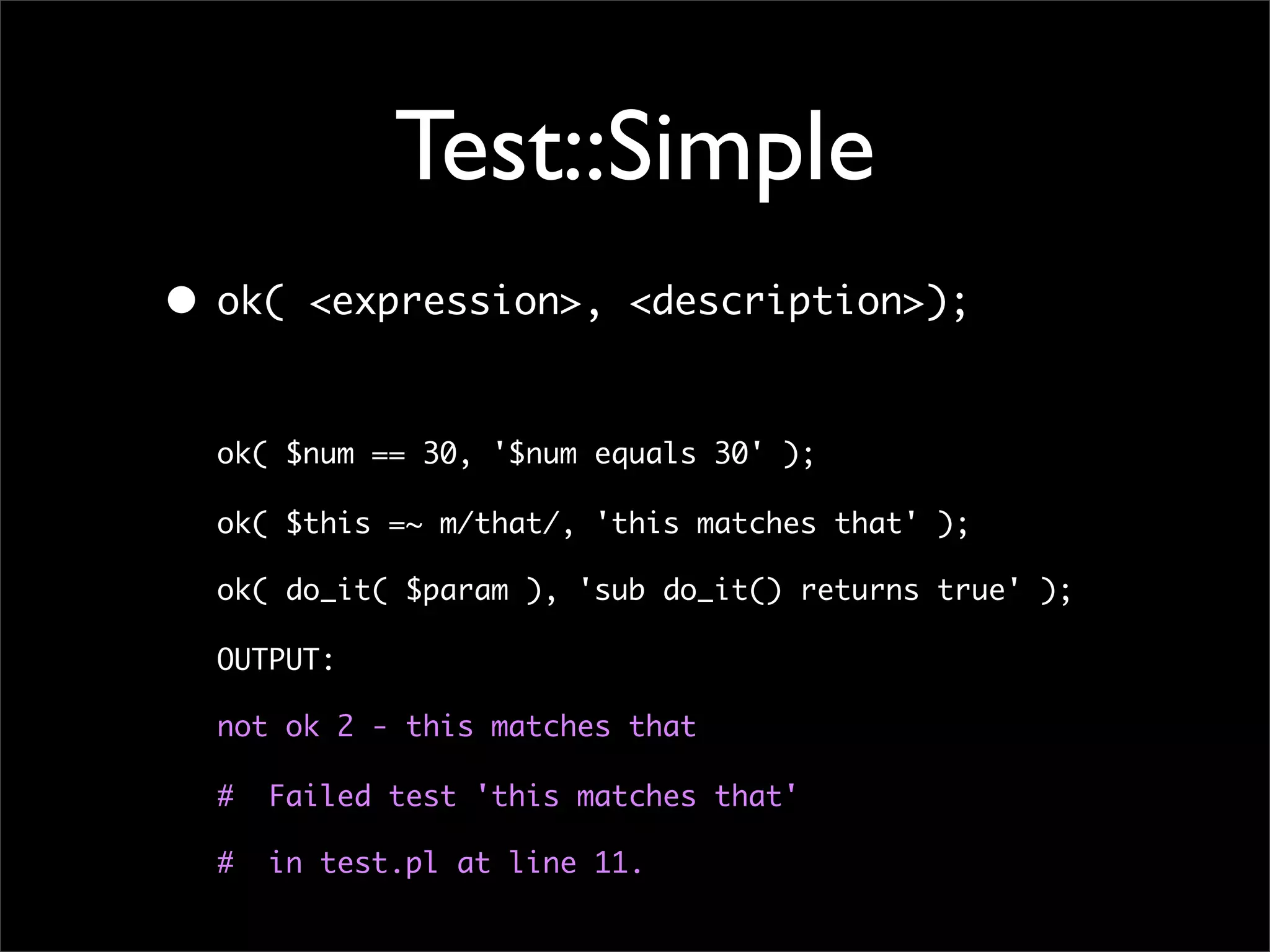 Testing Code and Assuring Quality