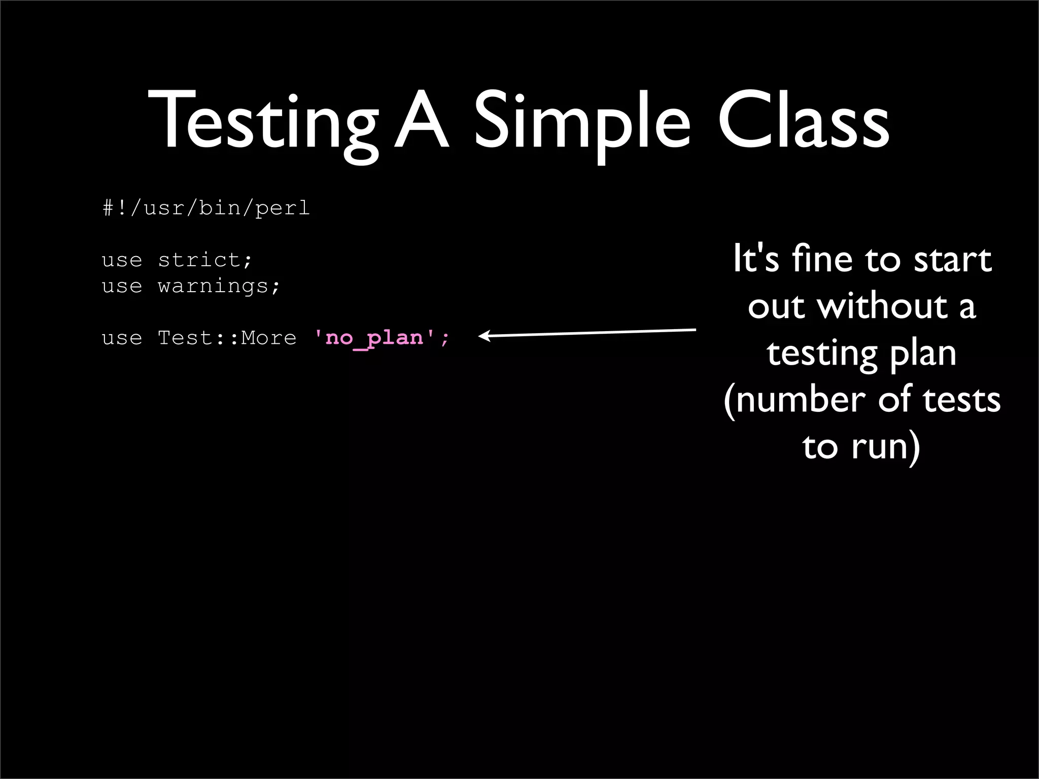 Testing Code and Assuring Quality