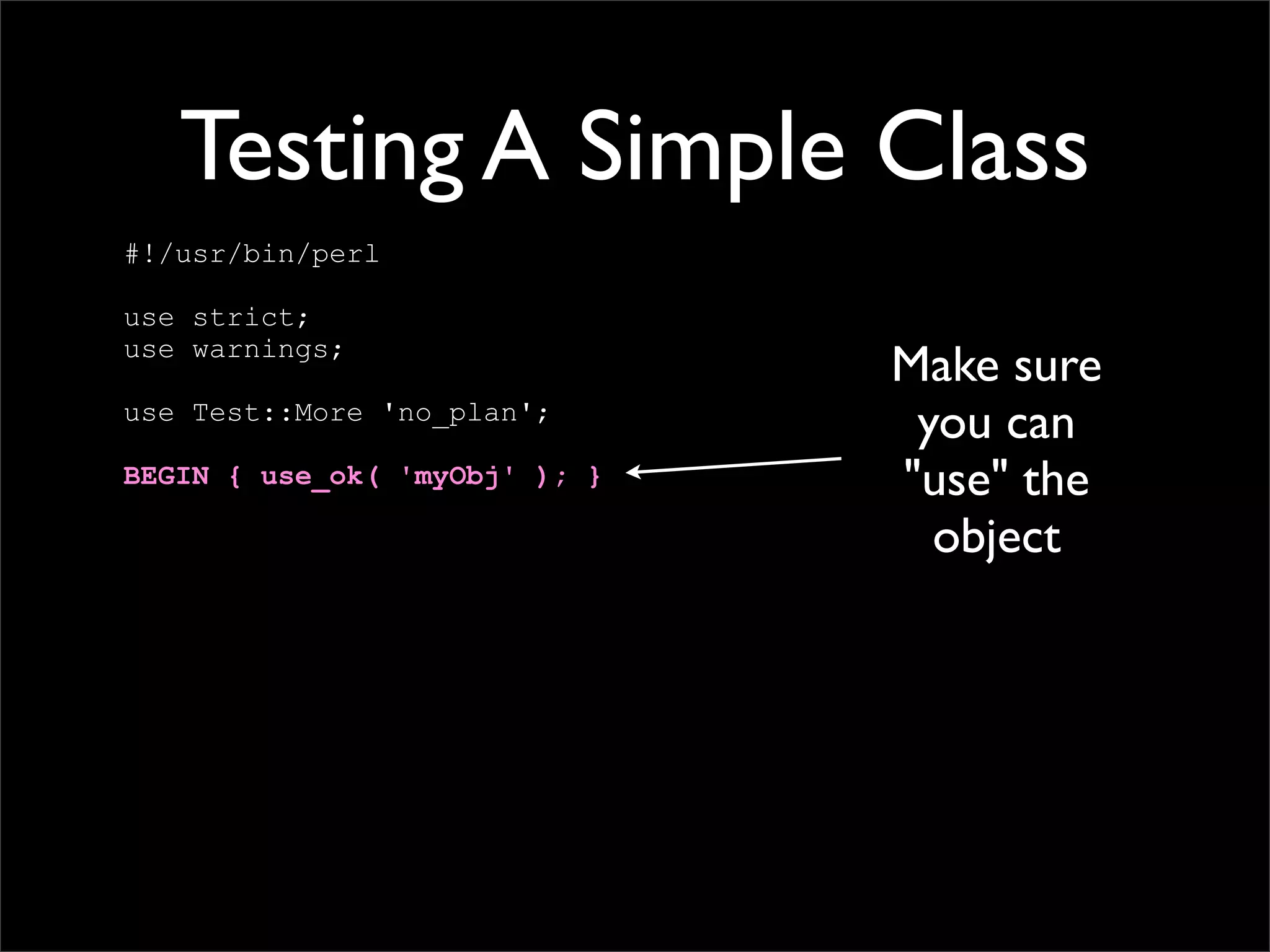 Testing Code and Assuring Quality