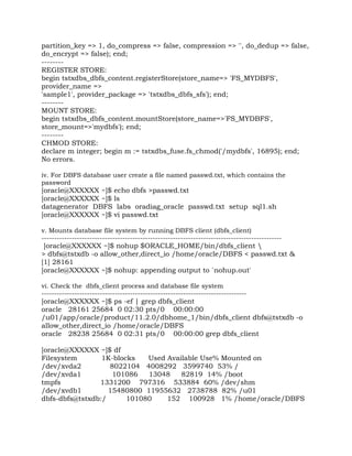 Exadata - BULK DATA LOAD Testing on Database Machine | DOCX