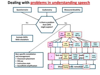Testing Central Processing Disorders | PDF