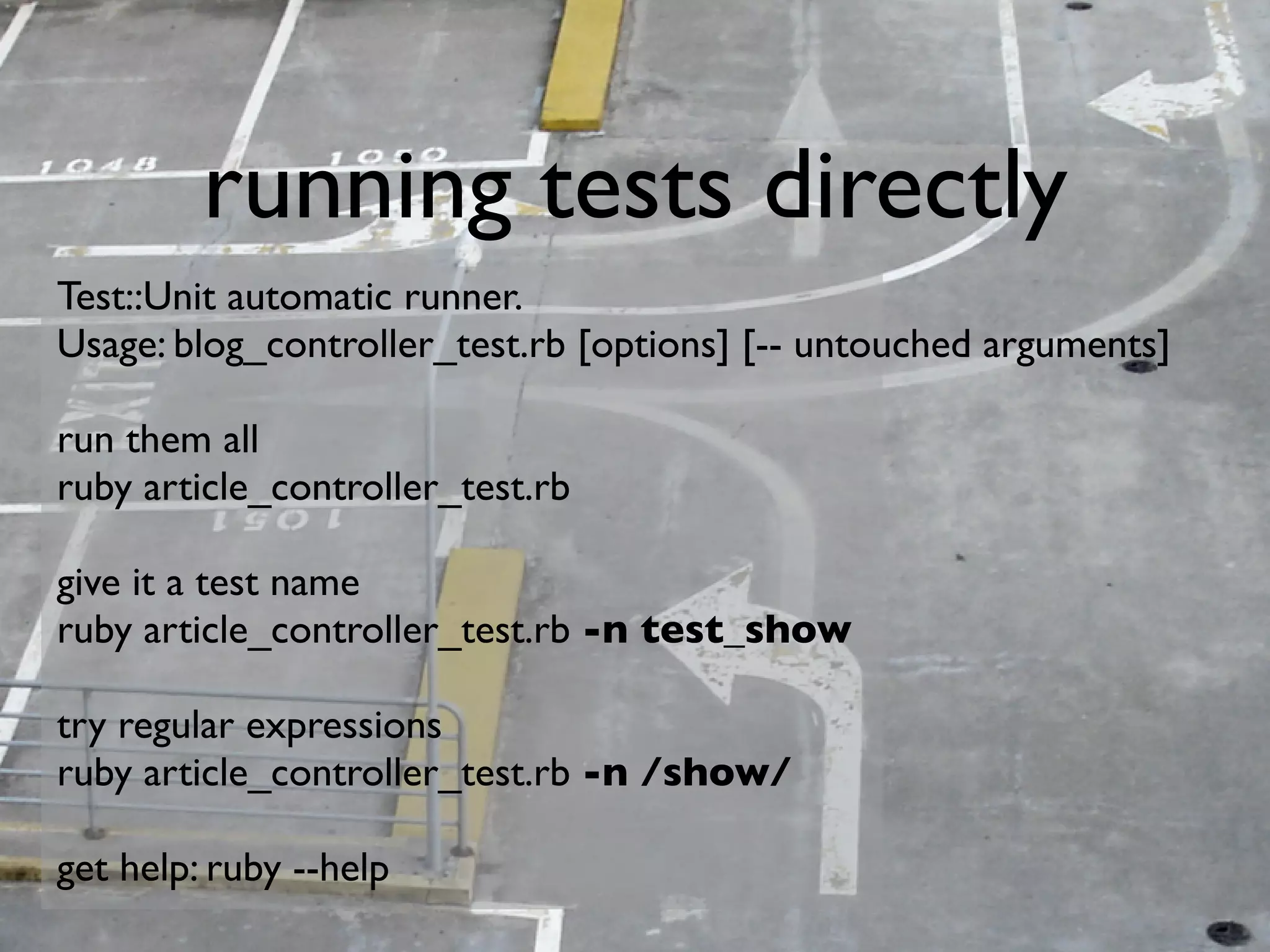 Testing Legacy Rails Apps