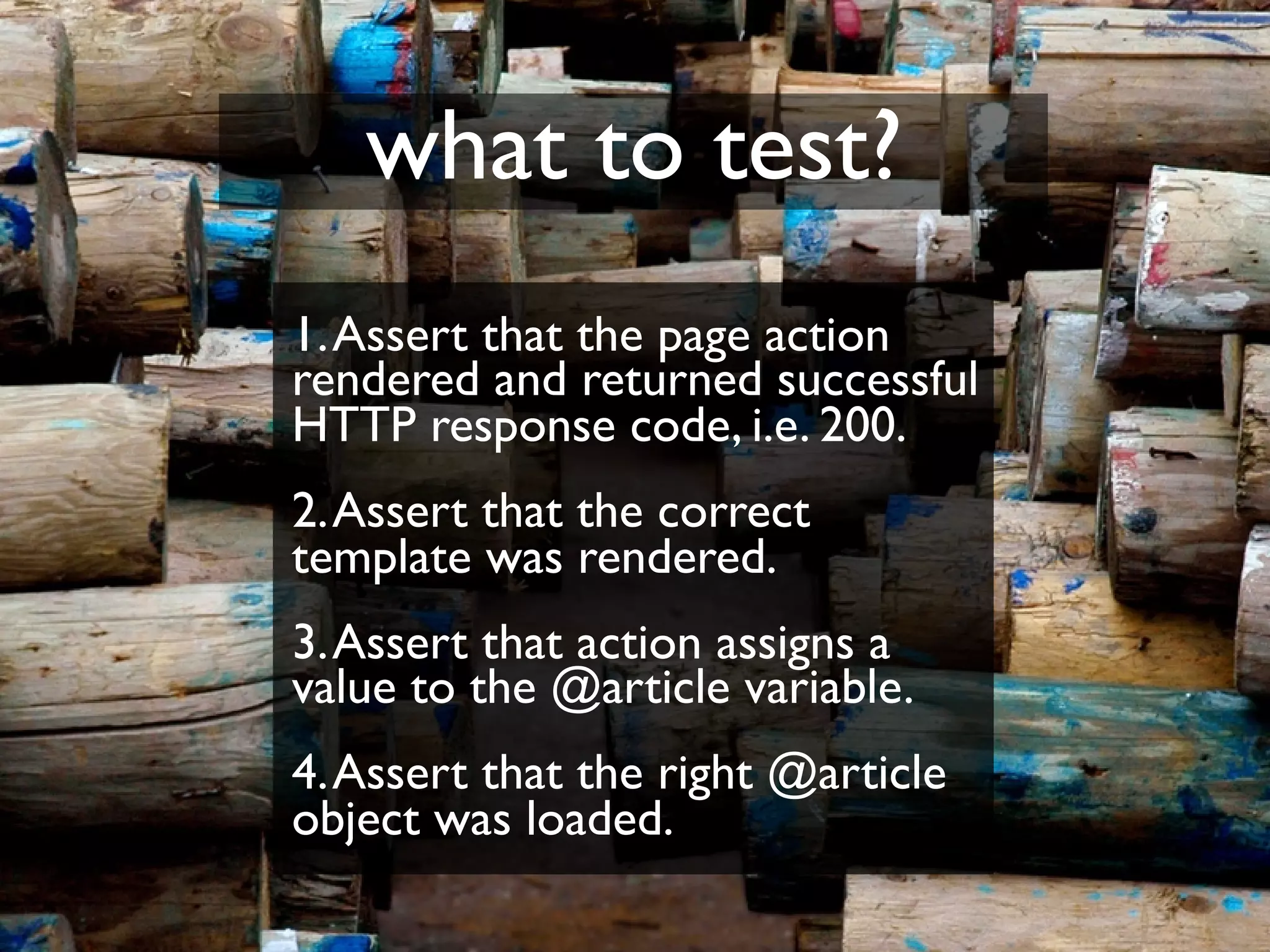 Testing Legacy Rails Apps