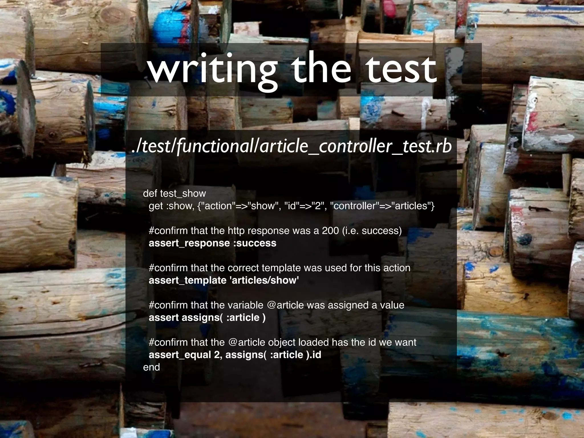 Testing Legacy Rails Apps