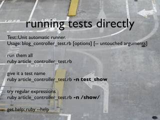 Testing Legacy Rails Apps