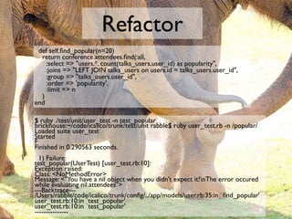 Testing Legacy Rails Apps