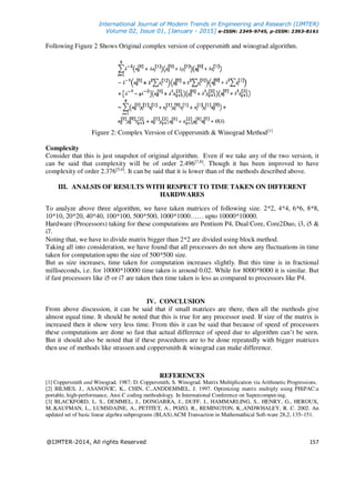 Testing of Matrices Multiplication Methods on Different Processors | PDF