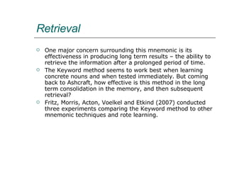 Testing The Keyword Method | PPT