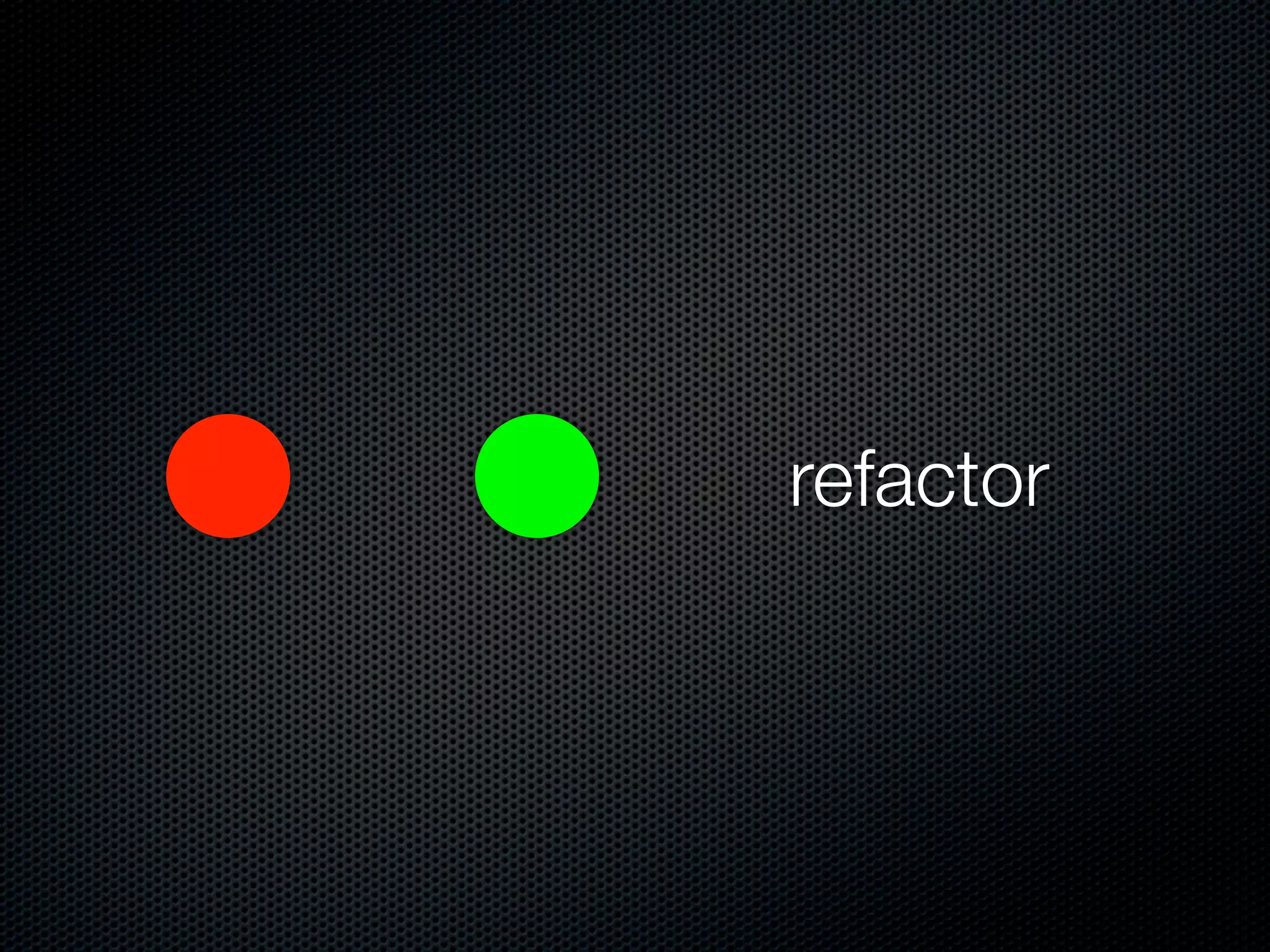 refactor
 