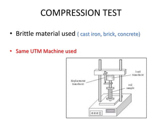 Mechanical tests of metals | PPTX