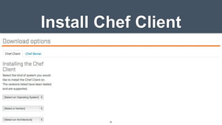 Install Chef Client
28
 