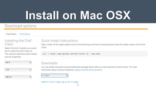 Install on Mac OSX
30
 