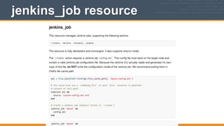 jenkins_job resource
409
 