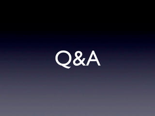 Q&A
 