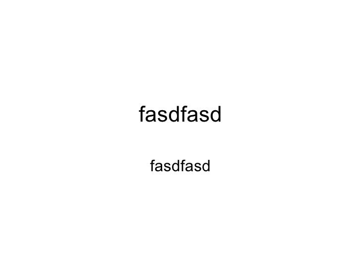 Fasdfasd