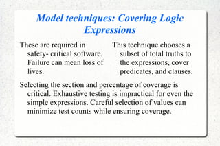 Testing 2 - Thinking Like A Tester | PPT | Operating Systems | Computer ...