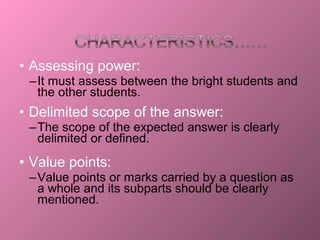 Testing and evaluation | PPT
