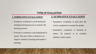 Testing and evaluation | PPTX