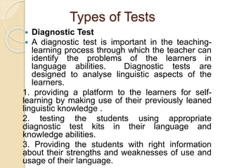 Testing and Evaluation Strategies in Second Language Teaching.pptx