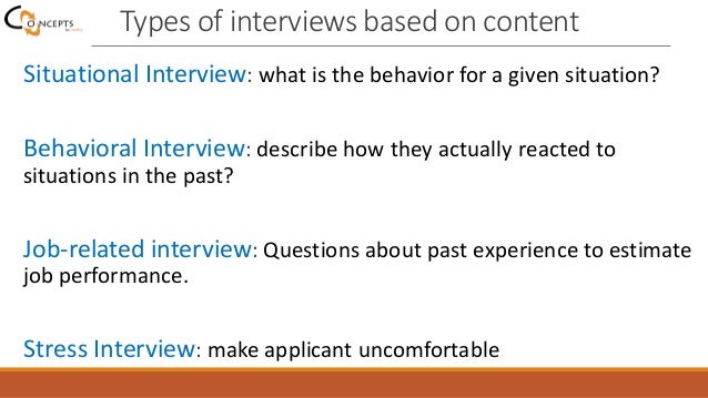 situational testing interview questions